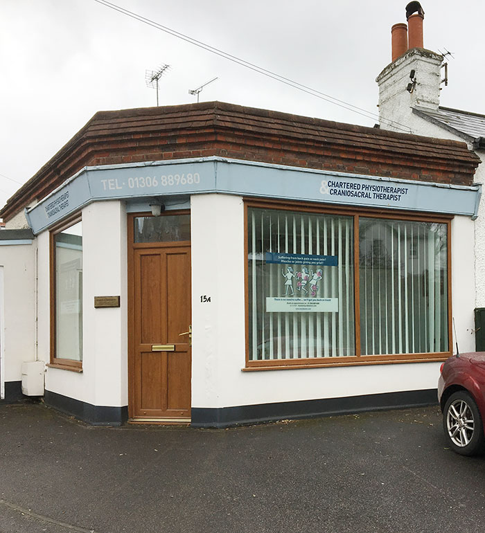 A photo of the outside of the Physiotherapy Practice